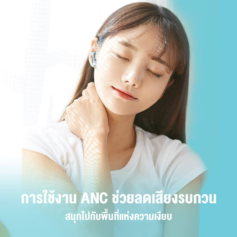 หูฟังเกมมิ่งไร้สาย ONIKUMA T5 IN-EAR BLUETOOTH EARPHONE - สีน้ำเงิน_7